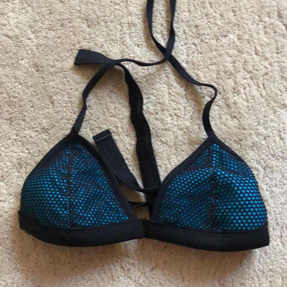 Mesh Detail Bikini Top